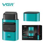 Vgr V-307 Profesyonel Metal Gövdeli Sıfırlayıcı Tıraş Makinesi (Shaver) (TURKUVAZ)