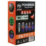 Powerdex PD-8007 10 Watt 1000 Lümen Çelik Kasa Taktik Şarjlı El Feneri - Görsel 2