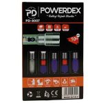 Powerdex PD-8007 10 Watt 1000 Lümen Çelik Kasa Taktik Şarjlı El Feneri - Görsel 3