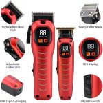 Geemy Profesyonel Saç Sakal İkili Berber Seti (Clipper&Trimmer) - Görsel 7