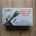 Q-Max PS-2800 30W 3000 Lümen 3 Km Menzilli Renk Filtreli Şarjlı Avcı El ve Tüfek Feneri