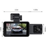 Blic BLM-90 Wi-Fi Destekli 3 Kameralı Full HD Araç İçi Kayıt Cihazı - Görsel 6
