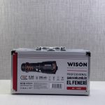 Wison WS-14800 80W 8000 Lümen 32000 mAh Profesyonel Metal Çantalı Powerbankli El Feneri