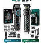 Tıraş Makinesi Seti - BLDC Clipper Trimmer - V-016 & V-185