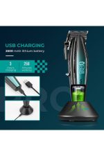 Saç Sakal Tıraş Makinesi Seti Metal Trimmer Shaver | V-270 & V-353 - Görsel 5