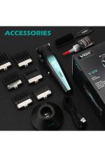 Saç Sakal Tıraş Makinesi Seti Metal Trimmer Shaver | V-270 & V-353 - Görsel 7