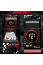 V-001 V-226 2'li Berber Seti 9000 RPM DLC Trimmer Saç Clipper Kırmızı - Görsel 4