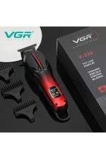 V-001 V-226 2'li Berber Seti 9000 RPM DLC Trimmer Saç Clipper Kırmızı - Görsel 6