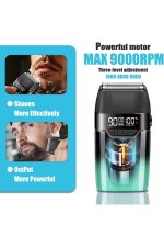 V-640 S2 & V-308 3'lü Berber Tıraş Makinesi Seti 9000 RPM Clipper Trimmer Metal Shaver - Görsel 5
