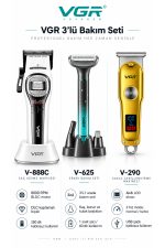 V-888C Clipper V-290 Trimmer V-625 Bakım Kiti - 3'lü Berber Seti