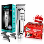 Şarjlı Tıraş Makinesi | V-071 - Turbo T Bıçak + First Çilek Sakız 24'lü Hediye