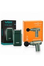 Günlük Sakal Tıraş Makinesi V-390 + Masaj Aleti Hediyeli PS-1689