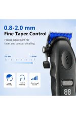 Şarjlı Tıraş Makinesi | V-887C - 9000 RPM 240 Dakika DLC Seramik Bıçak - Siyah - Görsel 5