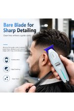 Şarjlı Tıraş Makinesi | V-887T - 9000 RPM 240 Dakika Profesyonel Trimmer - Beyaz - Görsel 7