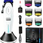 Şarjlı Tıraş Makinesi | V-887C - 9000 RPM 240 Dakika DLC Seramik Bıçak - Beyaz