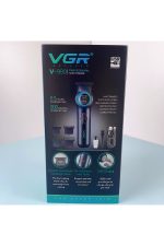 Şarjlı Tıraş Makinesi | V-990 - 8000 RPM Turbo LED Işıklı 200 Dakika - Siyah - Görsel 4