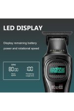 Şarjlı Tıraş Makinesi | V-888T - 8000 RPM BLDC Motor DLC T Bıçak - Yeşil - Görsel 5